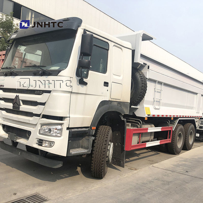 Howo New 6X4 10 Tire Diesel Manual Heavy Tipper Dump Truck With Weichai Engine Euro 2 Emission Standard Left Steering