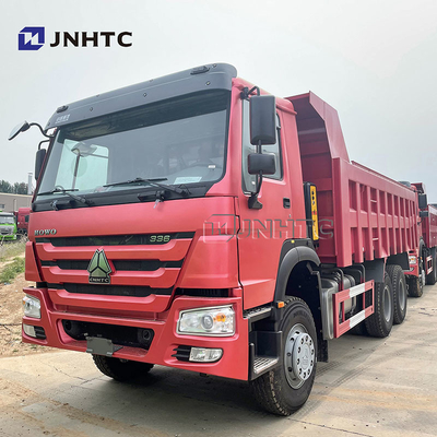 Sinotruk Howo 336 6x4 Dump Truck Red Color China Howo Tipper Lorry Good Condition Dumper Tipper Truck