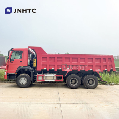 Sinotruk Howo 336 6x4 Dump Truck Red Color China Howo Tipper Lorry Good Condition Dumper Tipper Truck
