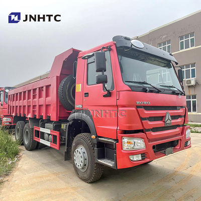 Sinotruk Howo 336 6x4 Dump Truck Red Color China Howo Tipper Lorry Good Condition Dumper Tipper Truck