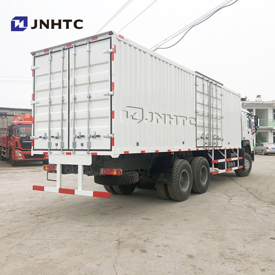 Brand New Howo 336HP Cargo Van Truck 6*4 Fence Cargo Truck Heavy Duty  Stake Cargo Lorry Trucks