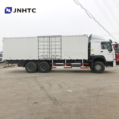 Brand New Howo 336HP Cargo Van Truck 6*4 Fence Cargo Truck Heavy Duty  Stake Cargo Lorry Trucks