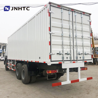 Brand New Howo 336HP Cargo Van Truck 6*4 Fence Cargo Truck Heavy Duty  Stake Cargo Lorry Trucks