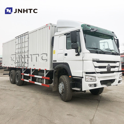 Brand New Howo 336HP Cargo Van Truck 6*4 Fence Cargo Truck Heavy Duty  Stake Cargo Lorry Trucks