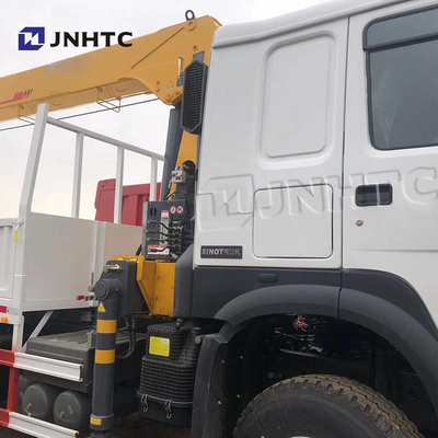 HOWO 8 Ton 12Ton Telescopic Boom Truck Crane Truck Mounted Crane Hydraulic Mobile Truck Crane China Factory For Sale