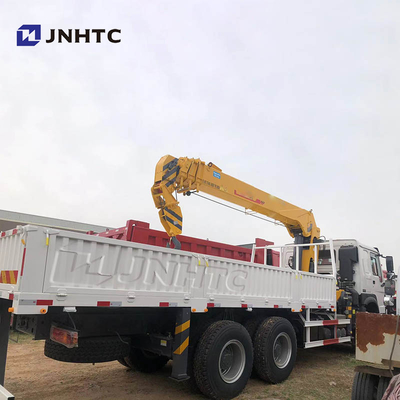 HOWO 8 Ton 12Ton Telescopic Boom Truck Crane Truck Mounted Crane Hydraulic Mobile Truck Crane China Factory For Sale