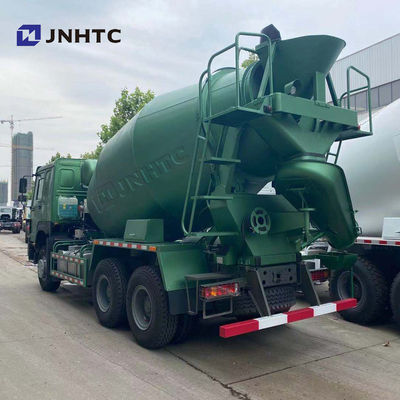 Hot HOWO Concrete Mixing Truck 6x4 10 Wheels Capacity Cement Mixing Truck Mounted Concrete Mixer Pump Truck