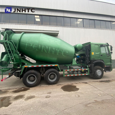 Hot HOWO Concrete Mixing Truck 6x4 10 Wheels Capacity Cement Mixing Truck Mounted Concrete Mixer Pump Truck