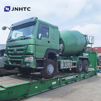 Hot HOWO Concrete Mixing Truck 6x4 10 Wheels Capacity Cement Mixing Truck Mounted Concrete Mixer Pump Truck