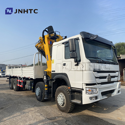 HOWO 12 Ton 16Ton Telescopic Boom Truck Crane Truck Mounted Crane Hydraulic Mobile Truck Crane China Factory For Sale