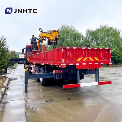 China Howo 6x4 380hp Folding Arm Crane With Cargo Truck 14/ 16 Ton Telescopic Boom Mounted Crane Good Price