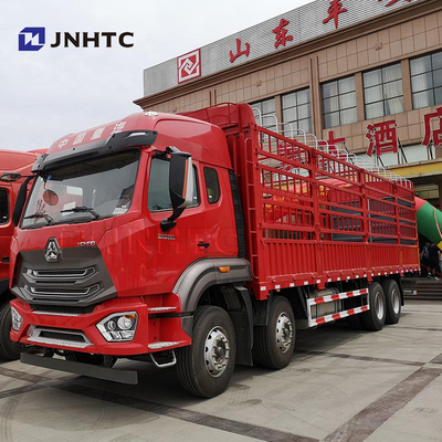 Hot HOWO Brand 8*4 Fence Cargo Truck Heavy Duty Stake Cargo Van Transportation Trucks For Sale