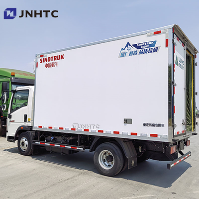 New HOWO 3t 4t 5t 4x2 Refrigerator Truck Light food Truck Refrigerator Trucks