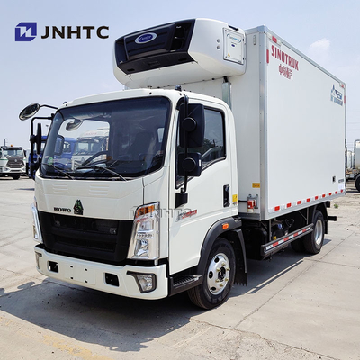 New HOWO 3t 4t 5t 4x2 Refrigerator Truck Light food Truck Refrigerator Trucks