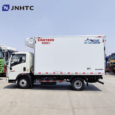 New HOWO 3t 4t 5t 4x2 Refrigerator Truck Light food Truck Refrigerator Trucks