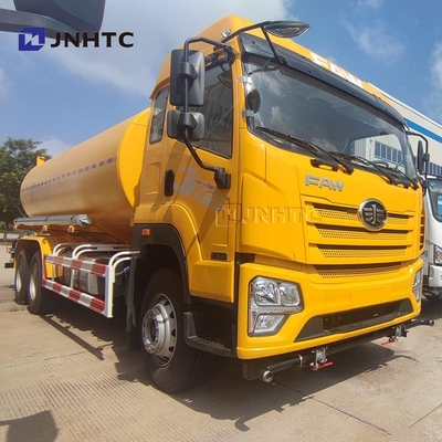 FAW 15CBM Water Spraying Truck China Heavy Duty 20000 Liter Water Sprinkler Tank Truck