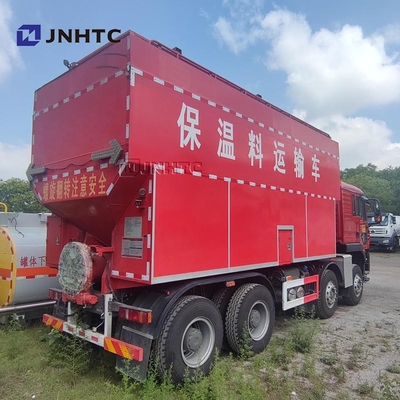 Best Sinotruk HOWO TX Thermal Insulation Material Transport Truck Vehicle 8X4 430 HP For Sale