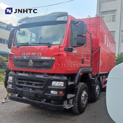 Best Sinotruk HOWO TX Thermal Insulation Material Transport Truck Vehicle 8X4 430 HP For Sale