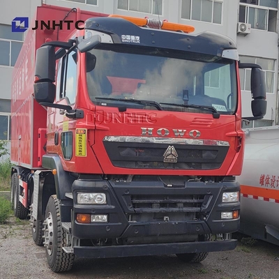 Best Sinotruk HOWO TX Thermal Insulation Material Transport Truck Vehicle 8X4 430 HP For Sale