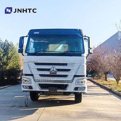 New SINOTRUK HOWO 8X4 400HP Cargo Truck With 10 12 tons Crane