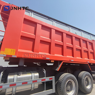 China Famous Brand HOWO Tipper Trucks 6X4 400HP Dump Truck Transporting in Africa Hot Selling