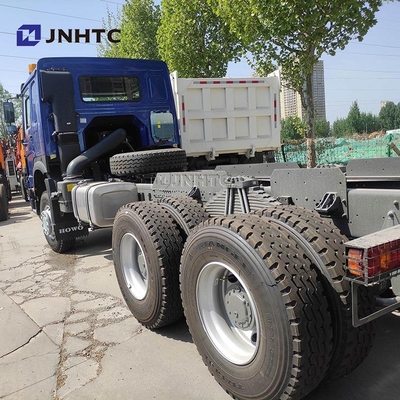 NEW HOWO 6X4 Tipper Truck Chassis 400HP 10 Wheels Blue Dump Truck Chassis