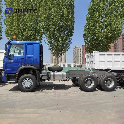 NEW HOWO 6X4 Tipper Truck Chassis 400HP 10 Wheels Blue Dump Truck Chassis