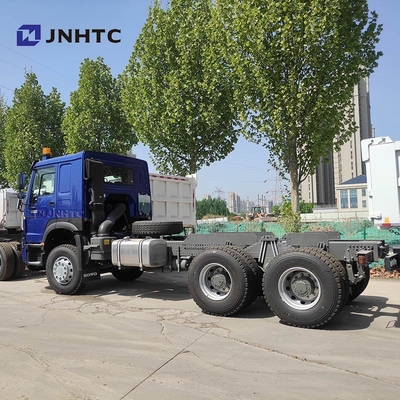 NEW HOWO 6X4 Tipper Truck Chassis 400HP 10 Wheels Blue Dump Truck Chassis