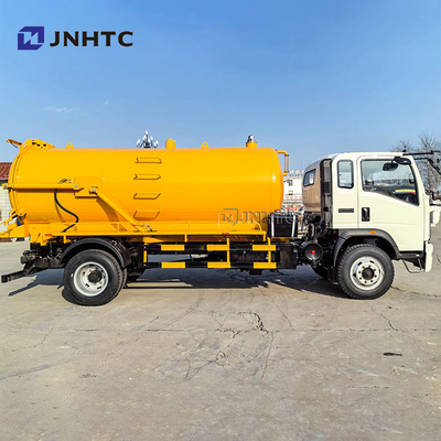 NEW Sinotruk HOWO 10cbm Septic Fecal Suction Tank Vacuum Tanker Truck Price