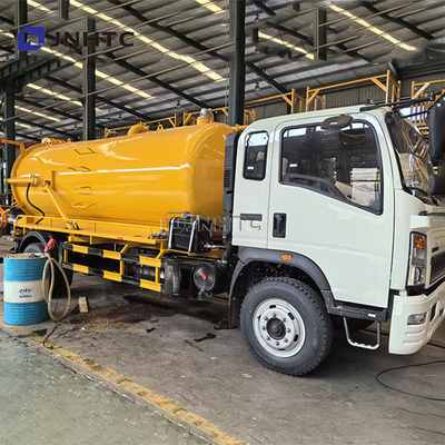 NEW Sinotruk HOWO 10cbm Septic Fecal Suction Tank Vacuum Tanker Truck Price