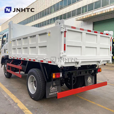 Sinotruk HOMAN 4x2 Small Dump Truck With 5 Ton 10 Ton Capacity Light Truck Automatic Air Suspension