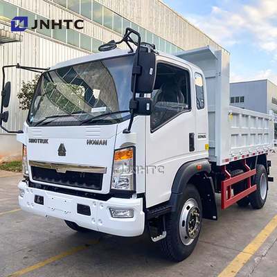 Sinotruk HOMAN 4x2 Small Dump Truck With 5 Ton 10 Ton Capacity Light Truck Automatic Air Suspension