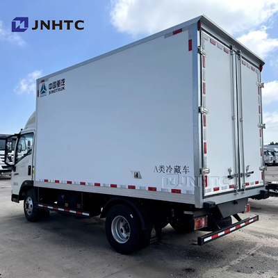 New HOWO Refrigerator Truck 3t 4t 5t 4x2 Light Food Truck Refrigerator Trucks Factory Latest