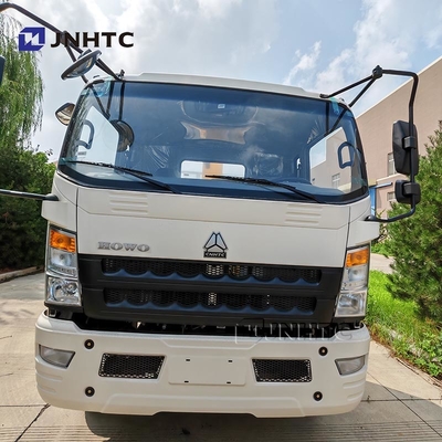 HOWO Crane Truck With 4X2 6 Wheels Crane 5 Ton Cargo Truck With 12ton Folding Arm Crane