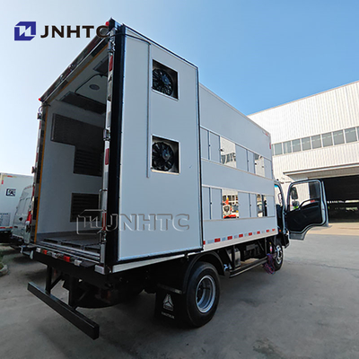 HOWO 4X2 Light Baby Chicken Transport Truck Small Chick Delivery Vehicle For Sale