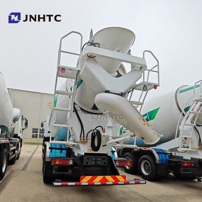 HOWO Concrete Mixing Truck 6x4 380hp10 Wheels Capacity Cement Mixing Truck Mounted Concrete Mixer Pump Truck