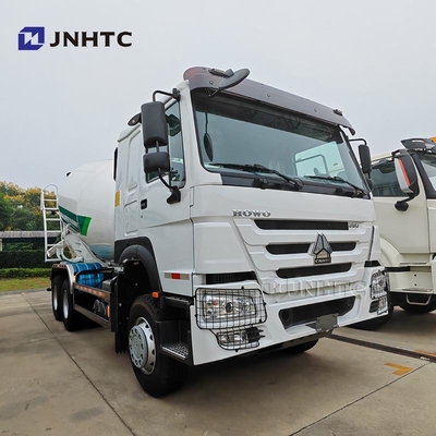 HOWO Concrete Mixing Truck 6x4 380hp10 Wheels Capacity Cement Mixing Truck Mounted Concrete Mixer Pump Truck