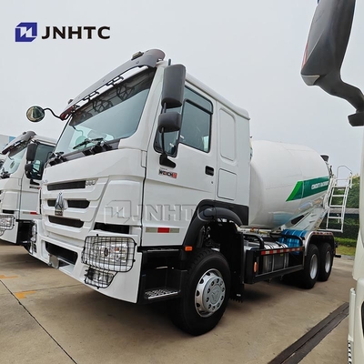 HOWO Concrete Mixing Truck 6x4 380hp10 Wheels Capacity Cement Mixing Truck Mounted Concrete Mixer Pump Truck