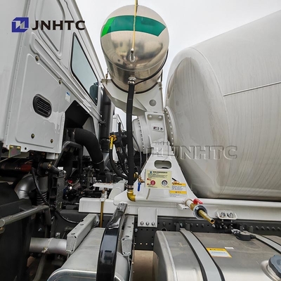 HOWO Concrete Mixing Truck 6x4 380hp10 Wheels Capacity Cement Mixing Truck Mounted Concrete Mixer Pump Truck