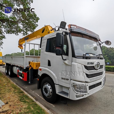 New FAW 8 Ton 12 Ton Telescopic Boom Truck Crane Truck Mounted Crane Hydraulic Mobile Truck Crane