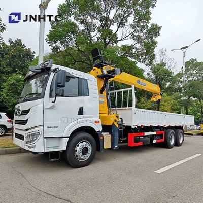 New FAW 8 Ton 12 Ton Telescopic Boom Truck Crane Truck Mounted Crane Hydraulic Mobile Truck Crane