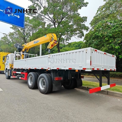 New FAW 8 Ton 12 Ton Telescopic Boom Truck Crane Truck Mounted Crane Hydraulic Mobile Truck Crane