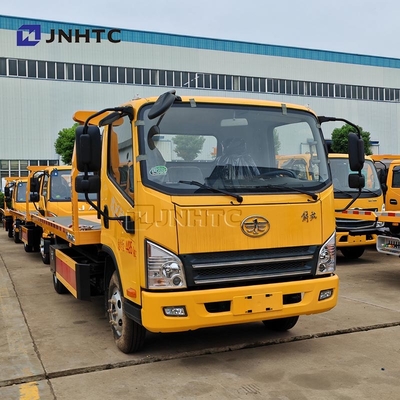 FAW Flatbed Wrecker 4*2 3tons 5 Ton 160HP Road Recovery Wrecker Truck Good Price