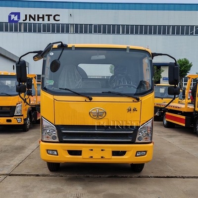 FAW Flatbed Wrecker 4*2 3tons 5 Ton 160HP Road Recovery Wrecker Truck Good Price