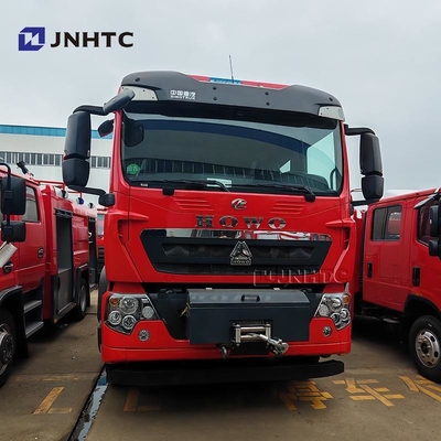 Howo TX Fire Fighting Truck 5000L Water Foam Tanker 4X4 With Crane Truck