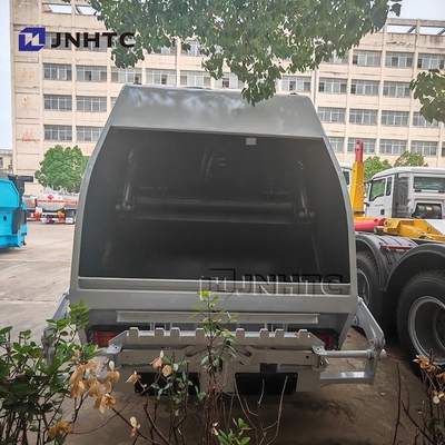 HOWO Garbage Truck Compactor 4x2 Euro 2 Waste Disposal Garbage Rear Loader Truck Green Diesel  Model New