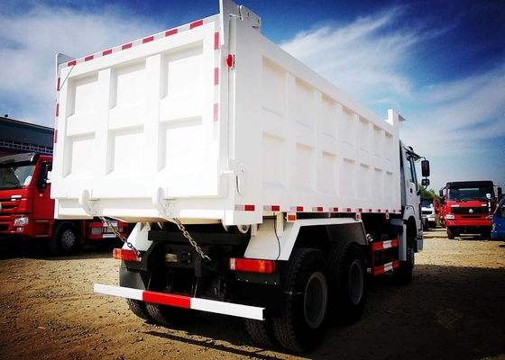 Sinotruk Howo 6x4 Euro II Heavy Duty Dump Truck 371 Horse Power 25 Tons Loading