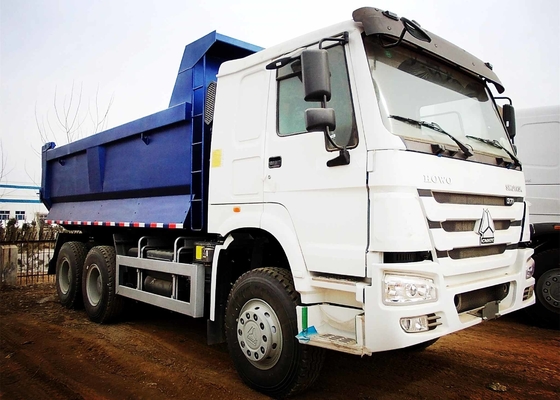 Sinotruk Howo 6x4 Euro II Heavy Duty Dump Truck 371 Horse Power 25 Tons Loading