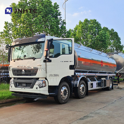SINOTRUK HOWO Fuel Tank Truck Oil Tank Truck Tanker Truck With 25cbm Full Trailer