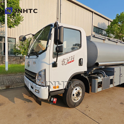 FAW New Used 5000-Liter Water Tanker Truck Diesel Fuel Water Tank Truck with Pump Engine Motor Manual Gearbox Sale